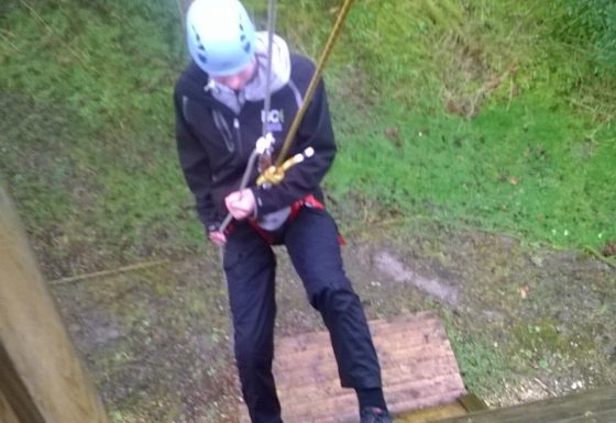 Abseiling